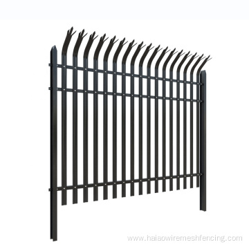 Outdoor metal fence panel palisade fence